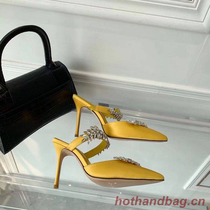 Manolo Blahnik Shoes MBS00015 Heel 9.5CM